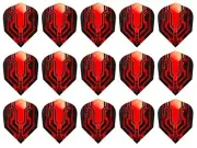 5 New Sets Harrows Plexus Standard Dart Flights - Ships w/ Tracking - Red