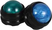 PLAFOPE 2pcs Handheld Resin Massage Balls For Relaxation 2pcs Manual Massager Tool For Back Neck And Legs Massage Ball