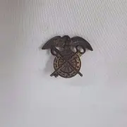 WWI US Army Quartermaster Screw Back Pin