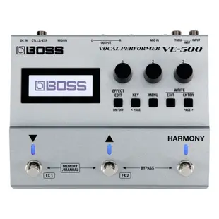 Boss VE-500 人聲效果器 原廠公司貨 一年保固【VE500】