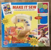 Make it Sew Mini Sewing Machine - Small World Toys New