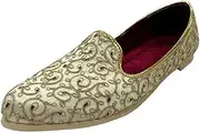 [Stop n Style] Punjabi Jutti for men Sherwani Shoes Mens Loafers Dress Shoes Wedding Shoe Slip On