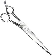 Geib 8 1/2-Inch Stainless Steel Pet Gator Bent Shank Straight Grooming Shear, Small