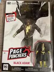DC Universe Page Punchers Black Adam Comic Book/Figure 2023