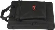 SKB Cases 1U Series Soft Rack Case with Steel Rails, Heavy Duty Zippers, Outer P