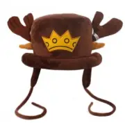 Kawaii Plush Toys Cosplay Tony Chopper Cotton Hat Warm Winter Cap Brown