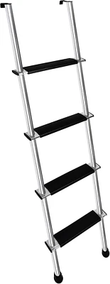 52" RV Bunk Ladder, 4 Step Integrated Aluminum Camper Bunk Bed Ladder