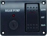 Bilge Pump Control Switch Panel 12V