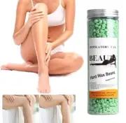 Hard Wax Beads Beans All Waxing Types Depilatory Hair Removal Warmer Heater 400G