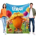 The Lorax Flannel Blanket Soft Bed Sofa Couch Throw Birthday Gift for Kids