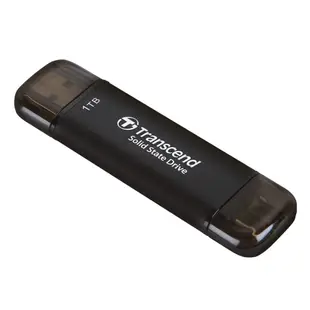 Transcend 創見 ESD310C 1TB USB Type-A/Type-C雙介面 外接SSD行動固態硬碟