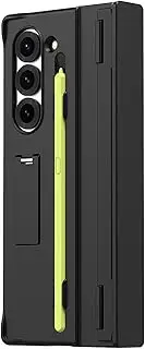[ARAREE] Galaxy Z Fold6 Case, Hard Cover, Samsung Official Certified Product, 360 Degree Full Cover, Built-in Stand, Built-in Pen Holder, Folding, Hinged Protection, Thin, Lightweight, Shock Absorption,