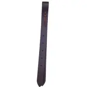 New 1 1/2" x 20" Brown or Black Biothane Western Saddle Off Billet Two Ply