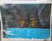 Michelangelo and Raphael Original Production Cel 1988 with COA