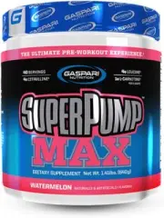 Gaspari Nutrition Superpump Max Pre-Workout 640 Grams 40 Servings Watermelon New