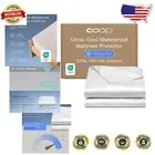 Ultra-Cool Waterproof Twin Mattress Protector - Whisper Quiet & Machine Washable