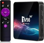 Android 12.1 TV Box, Android Network Set Top Box Allwinner H313 TV Box, Support 2.4G/5G Dual Wifi/1000M LAN/ USD3.0 /H.265 /HD /3D 4K /8K Smart TV Box (1G+8G)