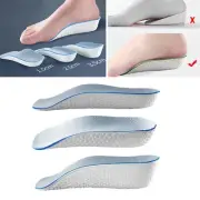 2Pcs Height Increase Insoles Heel Lift Inserts Arch Support Cushion EVA Shoe