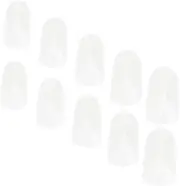 Ipetboom 1Bag Transparent Full Cover Fake Nail Stickers Manicure Stickers Nail Patches for Nail Art Manicure Accessories for Women