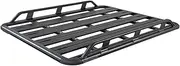 Compatible for Off-Road SUV General Flat Luggage Frame Basket Aluminum Alloy Roof Shelf