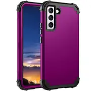 MCC Impact Samsung Galaxy S22 5G Shockproof 3in1 Rugged Case Cover S901 [Purple]