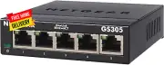 5-Port Gigabit Ethernet Unmanaged Switch (GS305) - Home Network Hub, Office Ethe