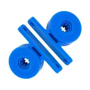 2Pcs Ultra Durable C80 Turbine Bearings Replacement Part Exact Fit for The Polaris 180 280 280TankTrax