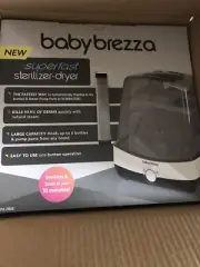 Baby Brezza - SuperFast Sterilizer Dryer - White/Black - New