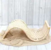 Natural And Eco Friendly Cane Slide Bed Handmade Designing For Kids Photoshop