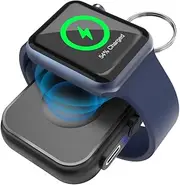 Tesansi Magnetic Charger for Apple Watch, Wireless Magnetic iWatch Charger, 1200mAh Portable Charger Travel Keychain Accessories Smart Chargers for Apple Watch Series 10/9/8/7/6/SE/5/4/3/2/1/ULtra/2