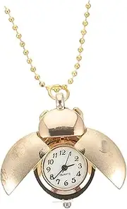 [SAFIGLE] 1pc Pocket Watch Fob Watches Watch Boxes Travel Watch Case Designed Waterproof Watch Hanging Watch Classic Pedometer Watch Beetle Automatic Watch Digital Watch Winder Quartz Golden