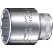 Stahlwille 3410028 50a 1/2"Drive 12-pt Socket, 7/16 Inch