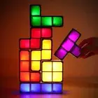 Stackable Tetris Style LED Light - 7 Colour 3D Tangram Light USB - Free Shipping