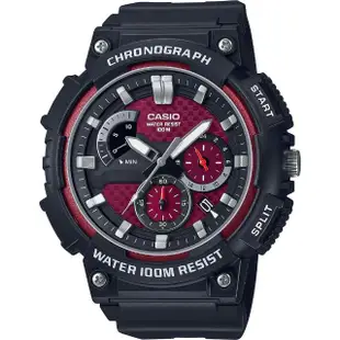 【CASIO 卡西歐】賽車方格 指針式手錶 畢業禮物(MCW-200H-4AV)