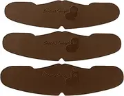 Shapers Image 3pcs EVA Foam Baseball Crown Shaper Insert for Low Profile Fitted, Dad Caps Snapback Hats Washable Reusable