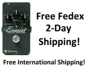 New Keeley Bassist Compressor and Limiting Amplifier Bass Guitar Effects Pedal