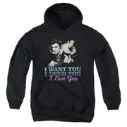Hoodie - I WANT YOU Pull-Over Sweatshirt pure cotton