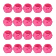 50pcs Thread Spool Saver Spool Huggers Silicone for Sewing Machine, Rose Red