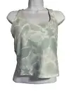 Calia Energize Crop Top Womens Large Green Tie Dye Low Support Built in Bra
