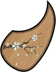 Pickguard for Guitar | Scratch Protector for Stringed Instrument,Vintage Scratch-Resistant Guard Sticker for Acoustic Guitar Repair