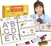 Generic Scribble Smart Workbook - Preschool Handwriting Book - Educational Pencil Control Activity Painting Book for Kids, Girls, Boys - 32 Sheets - 8.27 x 5.51 inches
