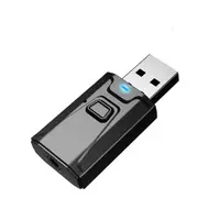 Built-in Microphone USB Bluetooth 5.0 Dongle Adapter for PC TV Car Computer Speaker Wireless Music Audio Receiver Transmitter