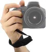 [MegaGear] SLR, DSLR Leather Wrist Strap for Canon, Nikon, Panasonic, Leica, Sony, Fujifilm, Olympus Digital Cameras