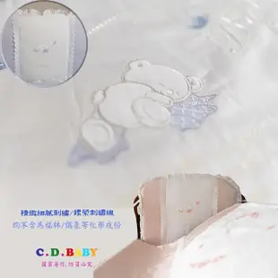 【C.D.BABY】嬰兒寢具四季被組玫瑰童話(嬰兒寢具 嬰兒棉被 嬰兒床護圍 嬰兒床床罩 嬰兒枕)