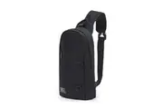 Tosca Mens Lightweight Durable Travel Shoulder Cross Body Slinger Bag - Black