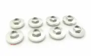 TTR400 Valve Tappet Covers - 8 Pack - Silver - Honda CB350 CB400F CB500 CB550