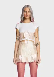 [Sugar Thrillz] High Class Heiress Brocade Underbust Corset