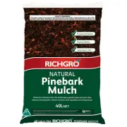 richgro 40l pine bark mulch