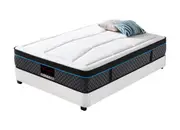 Mattress 6 Zone Coolmax Gel Memory Foam Pocket Coil Soft Firmness Queen King size 30cm Thick
