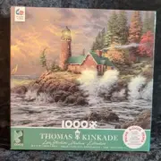 SEALED CEACO Courage Valor Thomas Kinkade 1000 Piece Jigsaw Puzzle Lighthouse